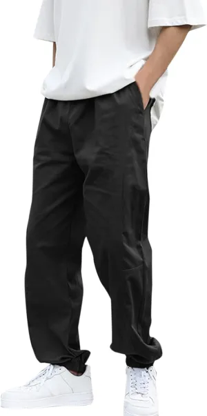 Sweatpants for Men Big and Tall Casual Mens Gifts Cargo Pants Hiking Workout Joggers Lightweight Hiking Work Trousers