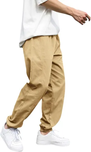 Sweatpants for Men Big and Tall Casual Mens Gifts Cargo Pants Hiking Workout Joggers Lightweight Hiking Work Trousers