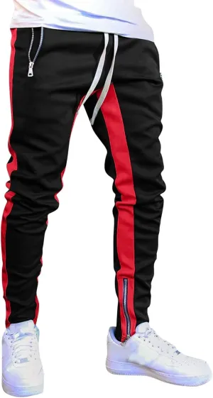 Sweatpants for Men Big and Tall Casual Mens Gifts Cargo Pants Hiking Workout Joggers Pants Fleece Joggers Sweat Pants