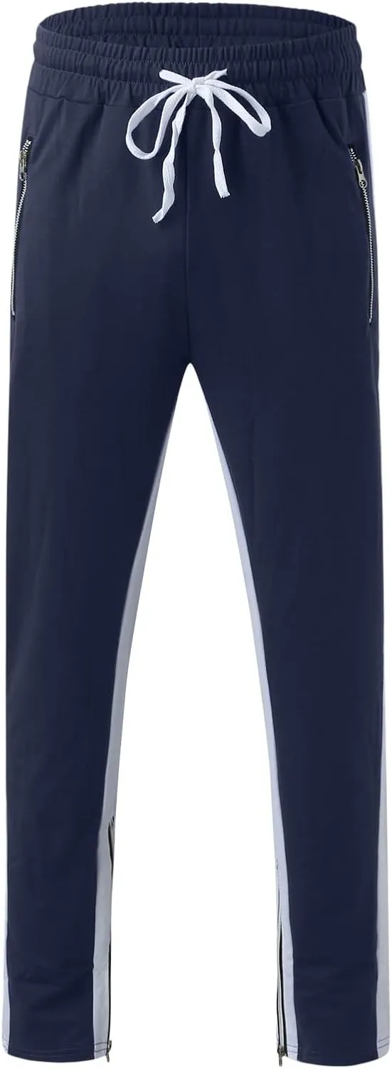 Sweatpants for Men Big and Tall Casual Mens Gifts Cargo Pants Hiking Workout Joggers Pants Fleece Joggers Sweat Pants