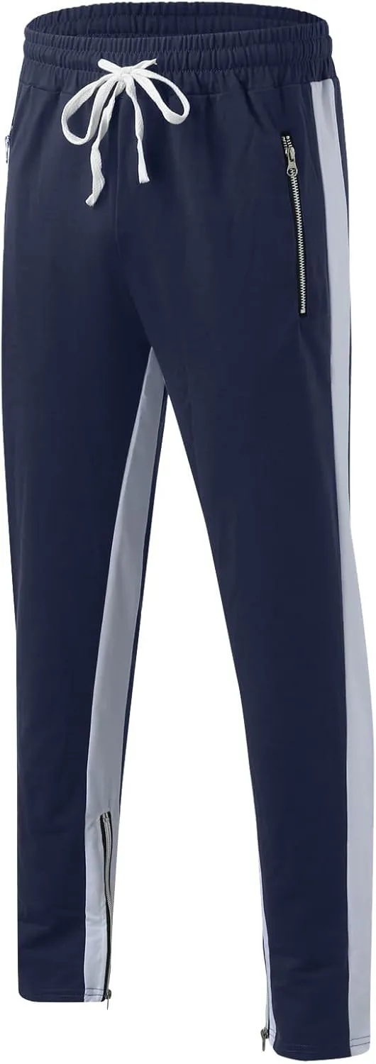 Sweatpants for Men Big and Tall Casual Mens Gifts Cargo Pants Hiking Workout Joggers Pants Fleece Joggers Sweat Pants