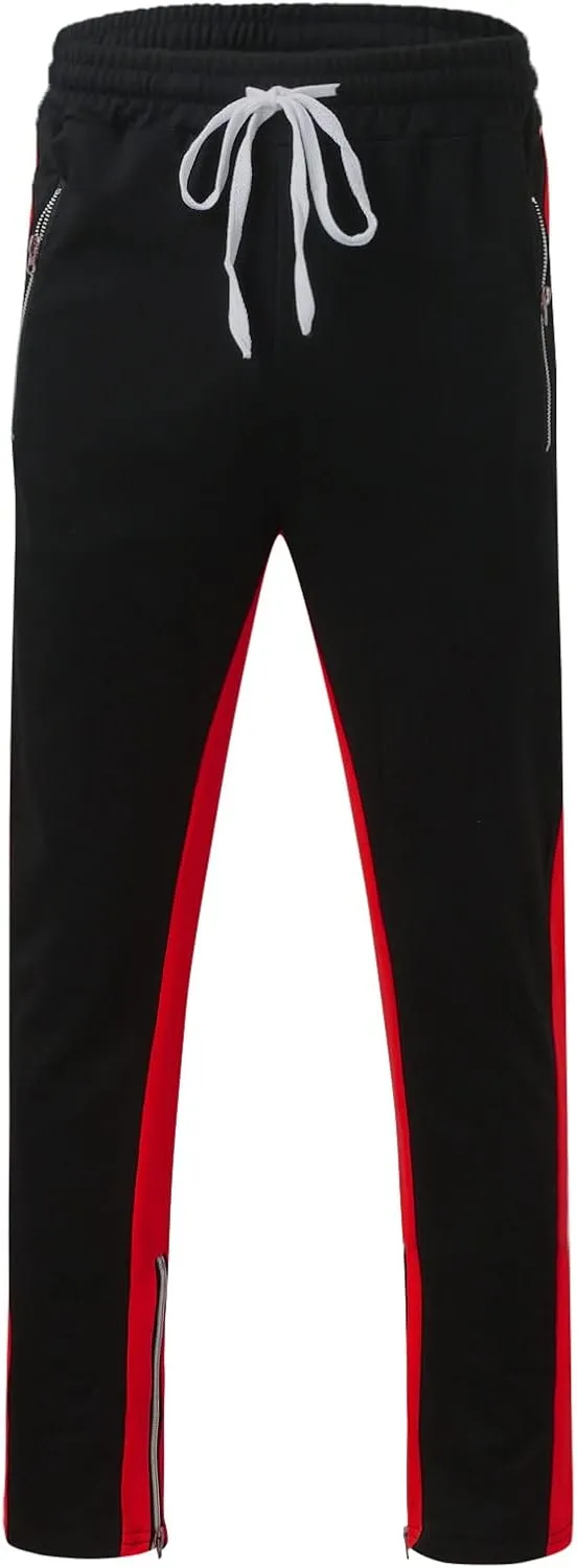 Sweatpants for Men Big and Tall Casual Mens Gifts Cargo Pants Hiking Workout Joggers Pants Fleece Joggers Sweat Pants