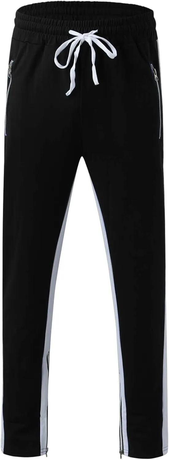 Sweatpants for Men Big and Tall Casual Mens Gifts Cargo Pants Hiking Workout Joggers Pants Fleece Joggers Sweat Pants