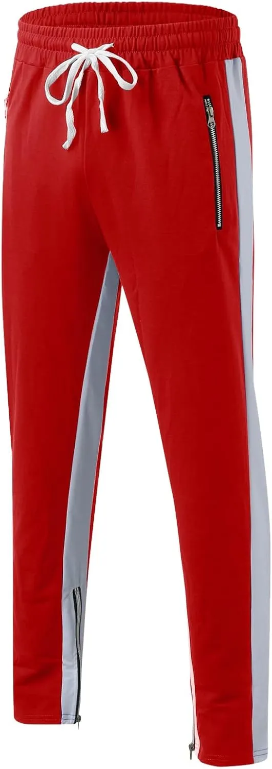 Sweatpants for Men Big and Tall Casual Mens Gifts Cargo Pants Hiking Workout Joggers Pants Fleece Joggers Sweat Pants