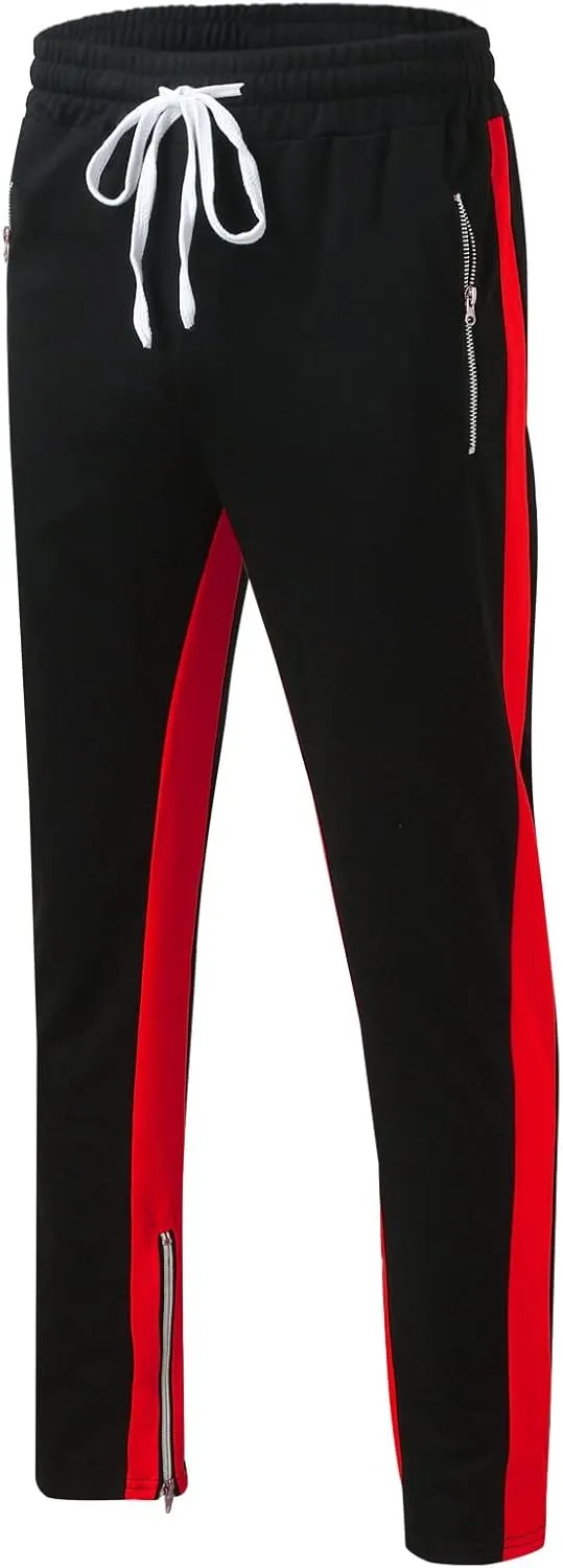 Sweatpants for Men Big and Tall Casual Mens Gifts Cargo Pants Hiking Workout Joggers Pants Fleece Joggers Sweat Pants