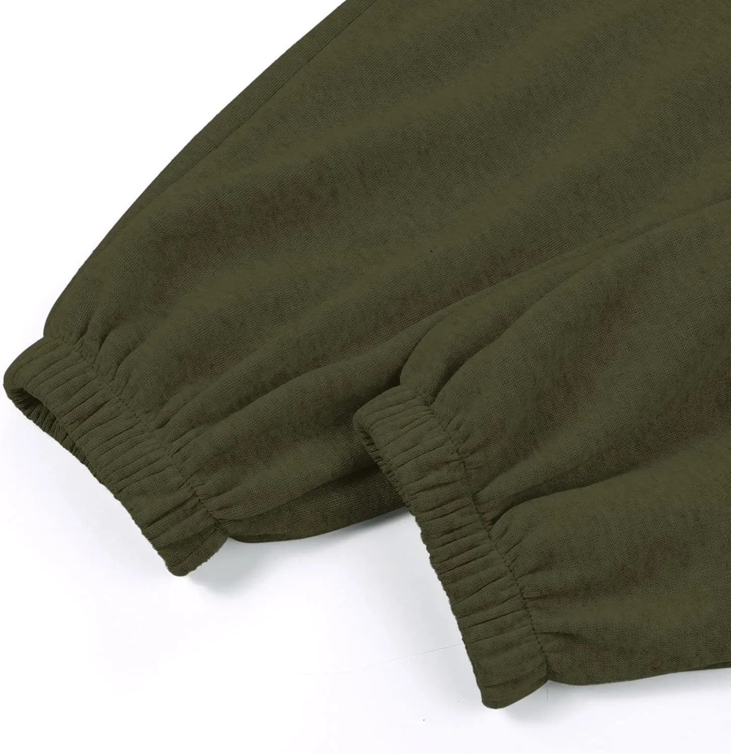 Women Casual Trendy Baggy Sweatpants with Pockets Oversize High Waist Gym Stretch Fit Jogger Pants Workout Lounge Trousers