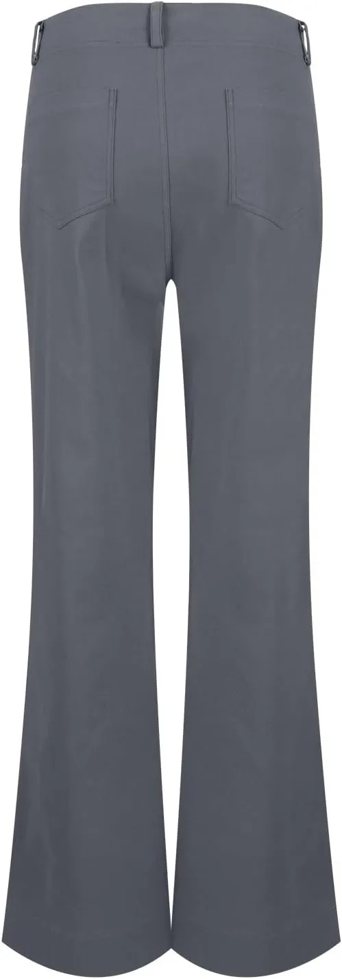 Womens Jeans Mid Rise Wide Leg Bell Bottom Flare Jean Stretchy Skinny Trendy Bootcut Demin Pants with Pockets