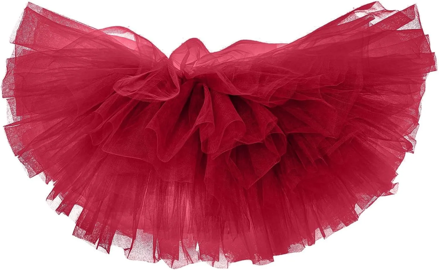 Women's Short Skirt Casual Loose Trendy Elastic High Waist Solid Color Party Dance Fluffy Mesh Skirts 2025, S-L