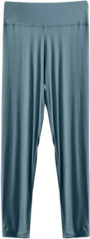 Womens Soft Modal Pajama Pants Lounge Pants High Waist Skinny Pj Bottoms