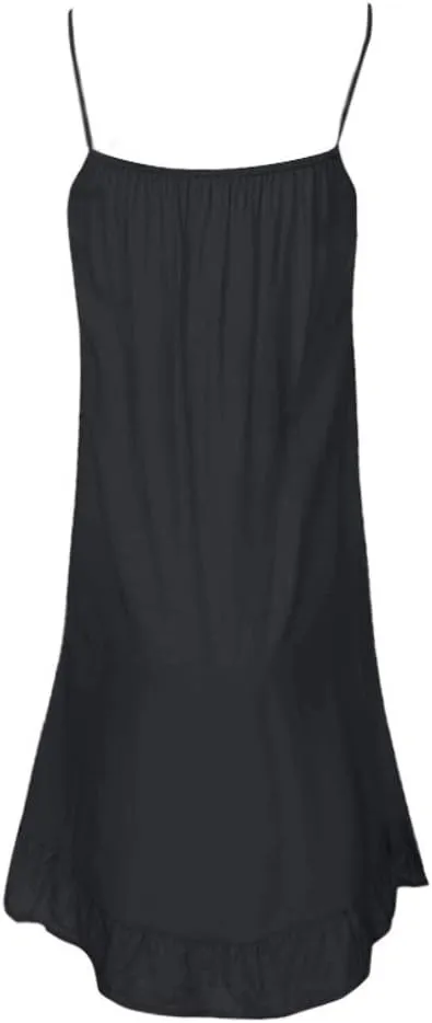 Womens Sundress 2025 Trendy Lace Patchwork Sexy Spaghetti Strap Sleeveless Tank Dresses Ladies Plus Size Midi Dress