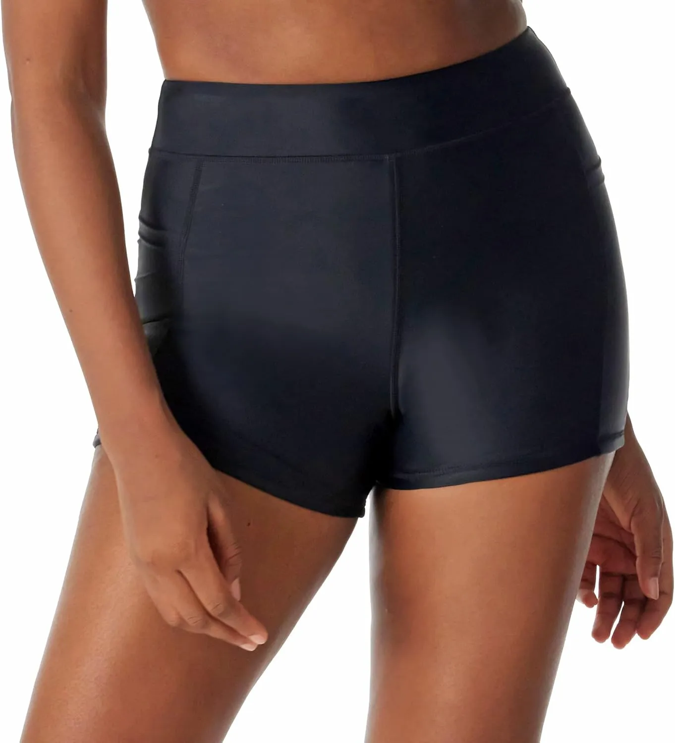 Women's Swim Board Shorts Swimming Bottoms High Waisted Tummy Control Swimsuits Beach Shorts Bathing Trunks