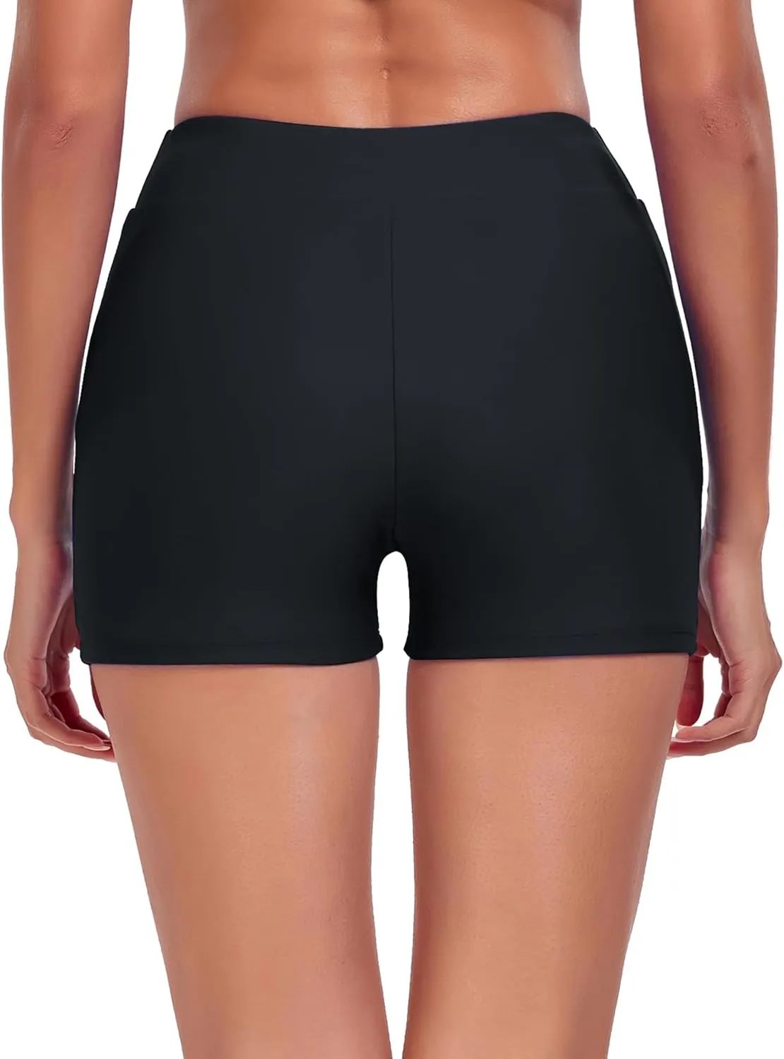 Women's Swim Board Shorts Swimming Bottoms High Waisted Tummy Control Swimsuits Beach Shorts Bathing Trunks