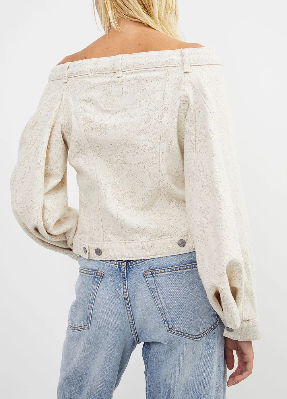 x Levis® Off-shoulder Top