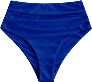 ZAFUL Women High Waisted Bikini Bottoms Ruched Swimsuit Bottom Tummy Control Bathing Suit Bottoms